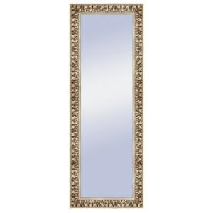 Espejo enmarcado rectangular gisele barroco plata 157 x 57…
