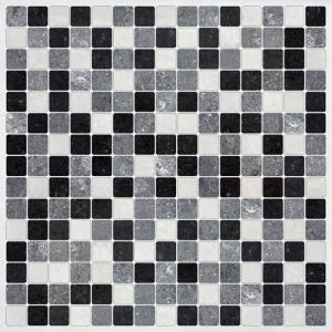 Sticker decorativo tile black&white
