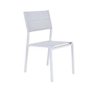 Silla / sillón de exterior de aluminio