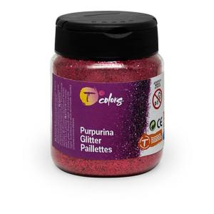 Bote purpurina tcolors 130ml rojo