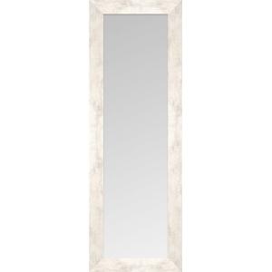 Espejo enmarcado de pie rectangular textura blanco 155 x 52…