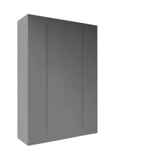 Armario ropero puerta abatible spaceo home osaka gris 160x2…