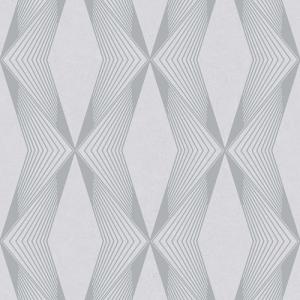 Papel pintado aspecto texturizado geometrico 402122 gris