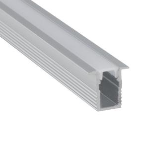 Perfil para tira led de aluminio de 2000 mm de longitud