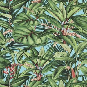 Papel pintado aspecto texturizado naturaleza plantas tropic…