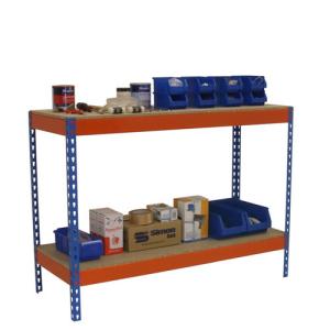 Mesa simonwork basic 2 901845-2 azul/naranja/madera