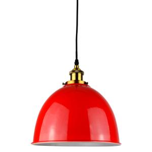 Lámpara de techo belfast roja