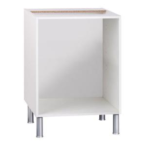 Mueble bajo para horno basic blanco fabricado en aglomerado…