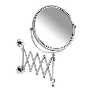Espejo cosmético de aumento elegance x 3 gris / plata