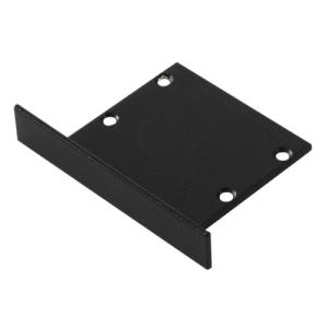 Tapa final de perfil de empotrar 50x35 mm negro