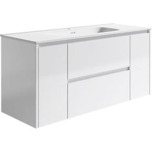 Mueble de baño moon blanco 120 x 45 cm