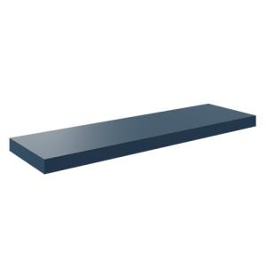 Estante spaceo rectangular en color azul de 80x3.8x23.5 cm