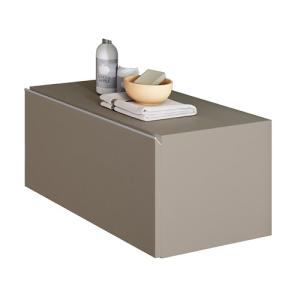 Mueble de baño minimal marrón 60 x 45 cm