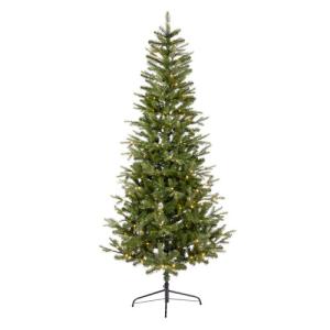 Árbol de navidad con luces idaho blanco cálido de 180 cm de…