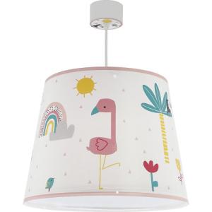 Lámpara de techo flamingo multicolor 1 luz