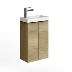 Mueble de baño con lavabo espacio xs olmo 40x22 cm