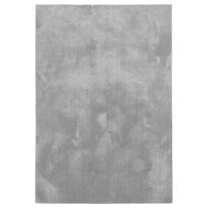 Alfombra poliamida touch gris claro rectangular 160x230cm