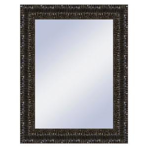Espejo enmarcado rectangular nicole lacado negro 68 x 88 cm