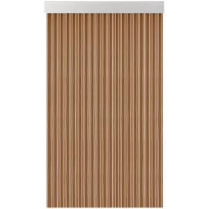 Cortina de puerta pvc cinta s-370 marrón-marfil 100 x 205 c…