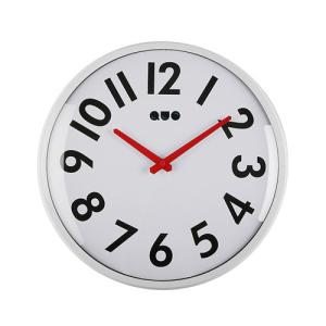 Reloj cocina blanco y rojo 33cm , 33x6x33 cm.