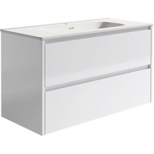 Mueble de baño moon blanco 100 x 45 cm
