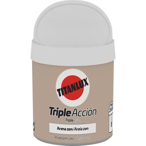 Tester de pintura triple acción titanlux mate 75ml arena ze…