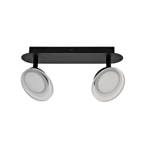 Barra led inspire serie loob 2 luces negro