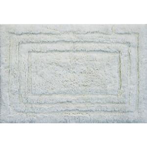 Alfombra de baño cuadrada kalithea 40x60 cm blanco