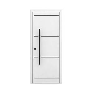Puerta plus comfort de aluminio blanca de apertura derecha…