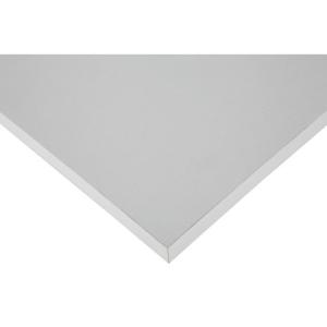 Tablero aglomerado blanco 4 cantos de 59,5x120x1,6 cm (anch…