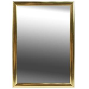 Espejo enmarcado cuadrado lila gold oro 15.5 x 11 cm