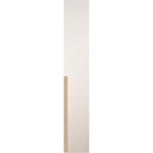 Puerta abatible de armario catar blanco y roble 60x240cm