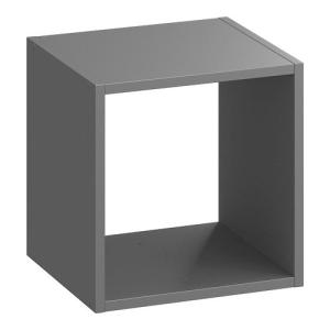 Estantería spaceo kub 1 cubo gris 36x36x31.7cm