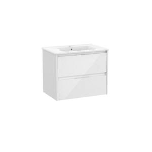 Mueble de baño con lavabo alpine roca blanco 70x45 cm