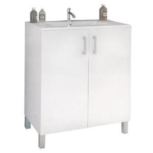 Mueble de baño eco blanco 60 x 45 cm