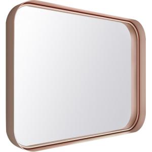 Espejo de baño kende rosa 80 x 60 cm