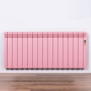 Radiador toallero eléctrico rointe designline light pink 16…