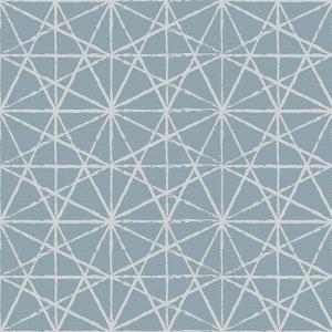 Papel pintado vinílico geometrico 5076 azul