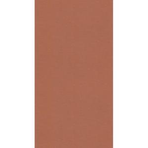 Papel pintado vinílico liso teja rojo
