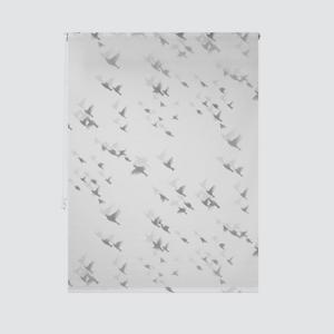 Estor enrollable translúcido aves de paso blanco de 150x235…