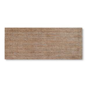 Alfombra yute santorini marrón natural rectangular 67x200cm