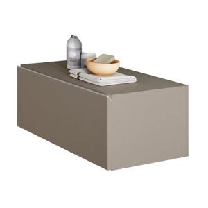 Mueble de baño minimal marrón 80 x 45 cm