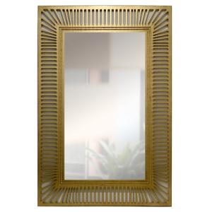 Espejo enmarcado rectangular ed 288 dorado 120 x 80 cm