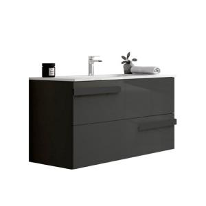 Mueble de baño soho gris grafito 100 x 45 cm
