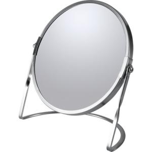 Espejo cosmético de aumento akira x 5 gris / plata