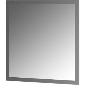 Espejo de baño asimétrico gris / plata 100 x 70 cm