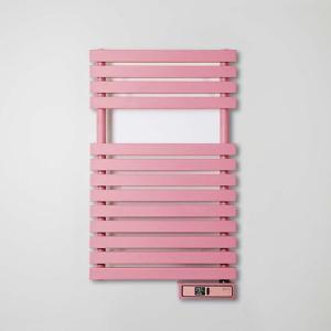 Radiador toallero eléctrico rointe design light pink 300w