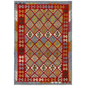 Alfombra lana kilim herat multicolor rectangular 170x240cm