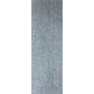 Alfombra pasillera pvc teplon g gris rectangular 50x150cm