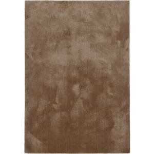 Alfombra pasillera poliamida touch marrón rectangular 67x25…